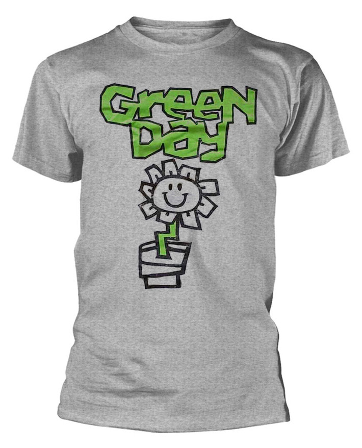 Green Day 'Flower Pot' T-Shirt