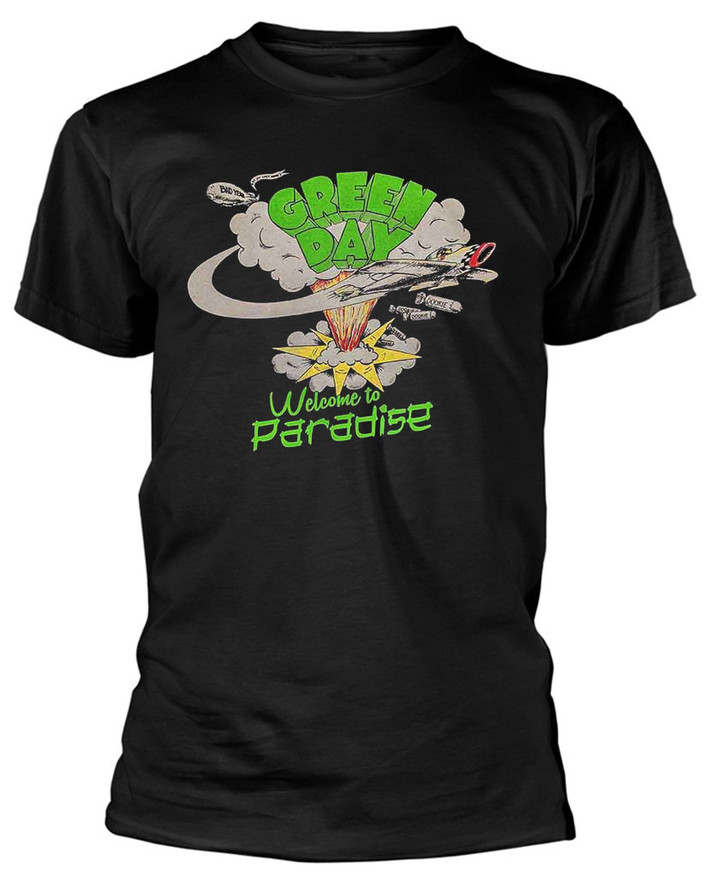 Green Day 'Welcome To Paradise' T-Shirt
