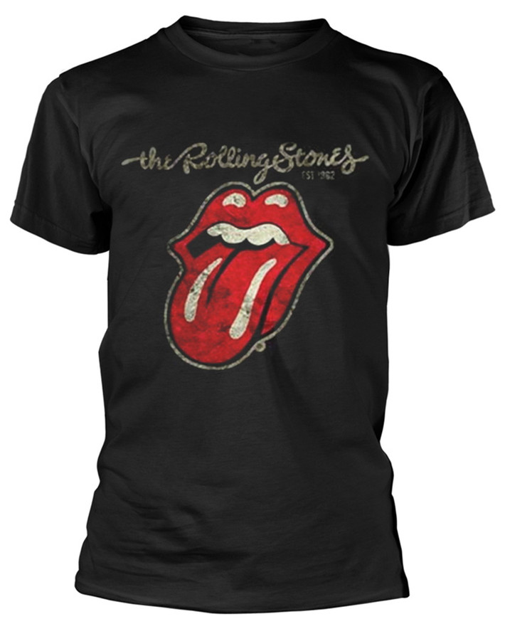 Rolling Stones 'Plastered Tongue' T-Shirt