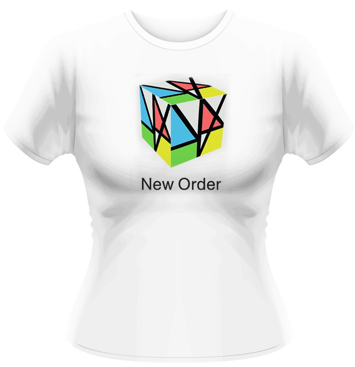 New Order 'Rubix' Women's Fitted T-Shirt