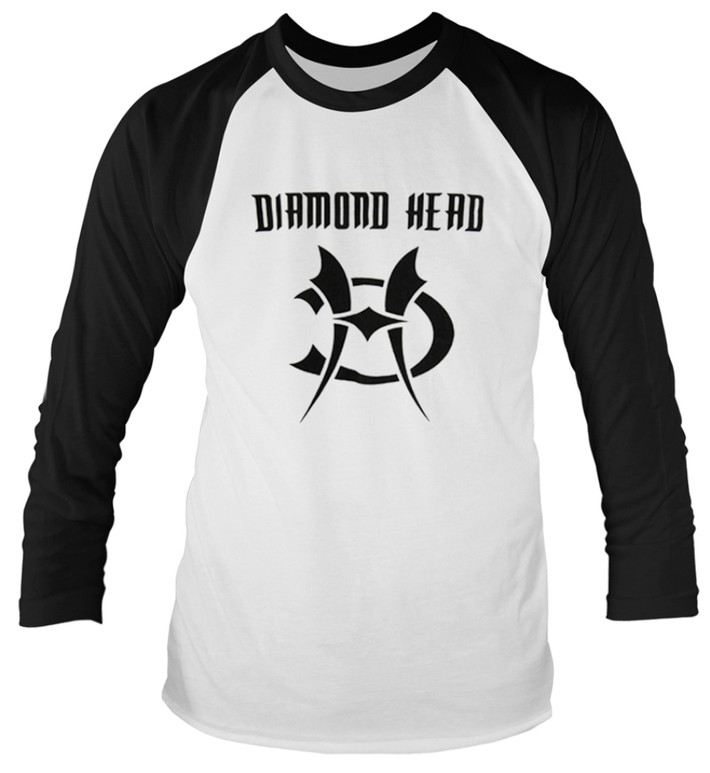 Diamond Head 'Logo' Long Sleeve Baseball Shirt