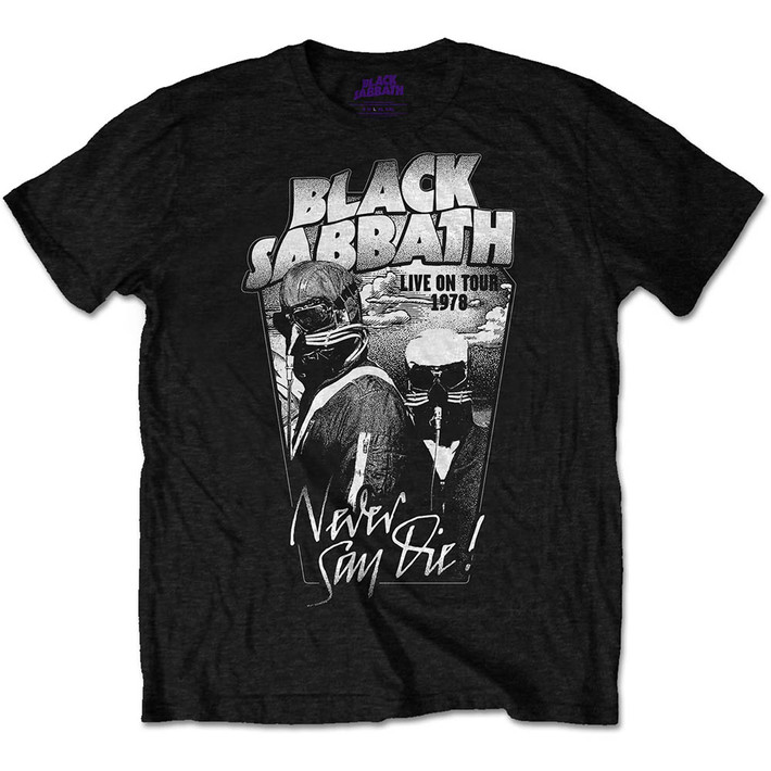 Black Sabbath 'Never Say Die Album' T-Shirt