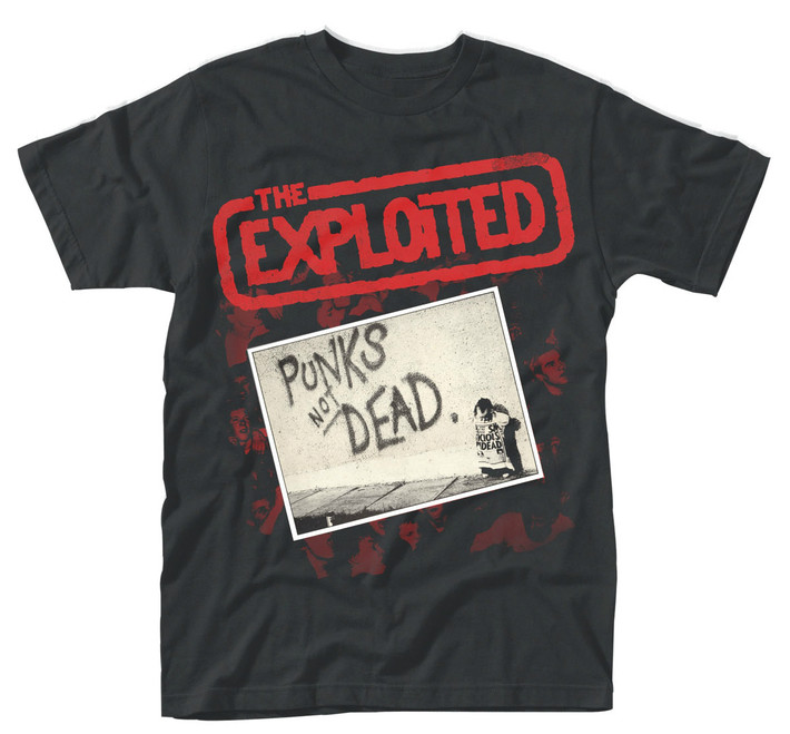 The Exploited 'Punks Not Dead' T-Shirt