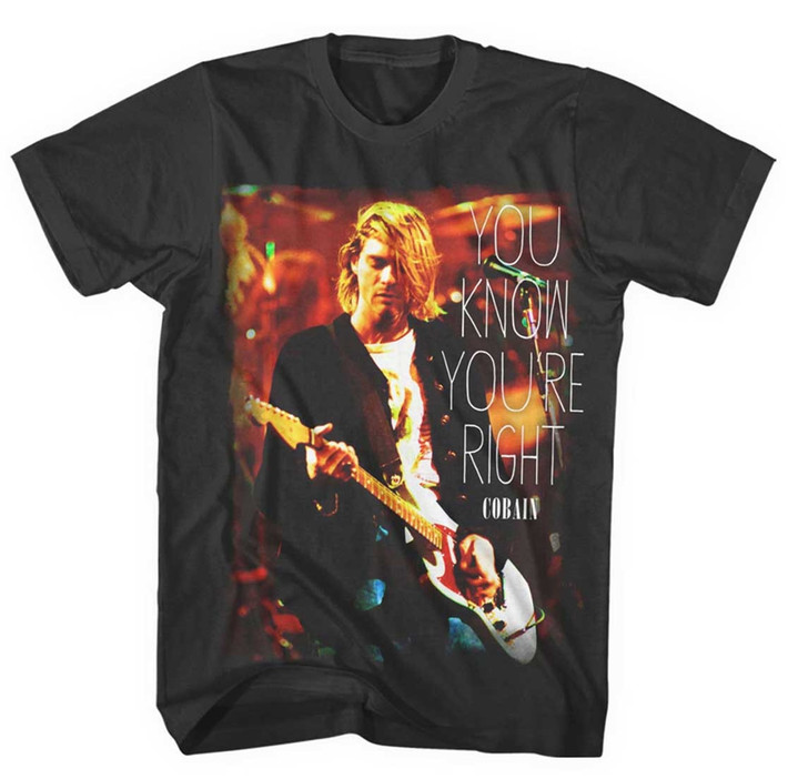 Kurt Cobain 'You Know You're Right' T-Shirt