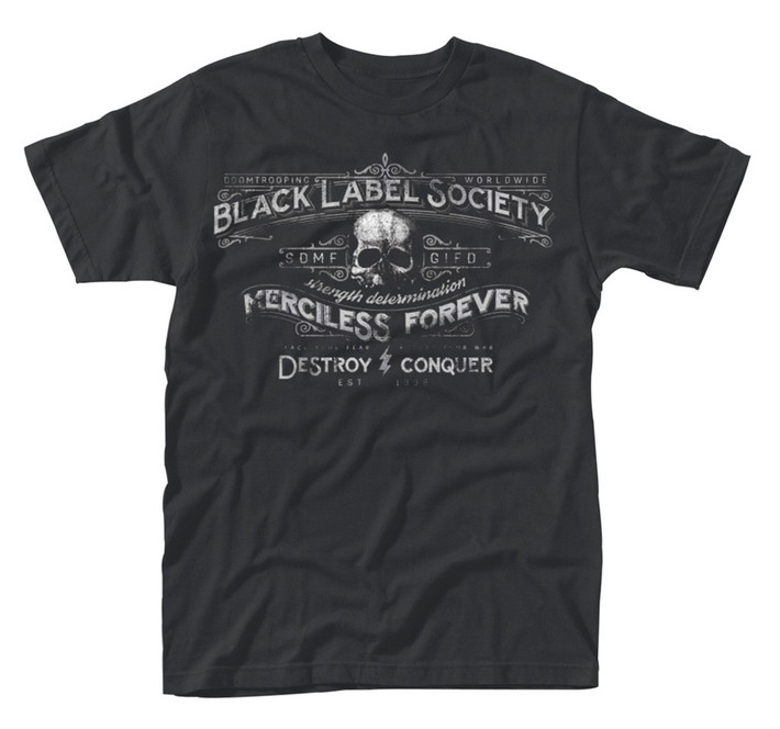 Black Label Society 'Merciless Forever' T-Shirt