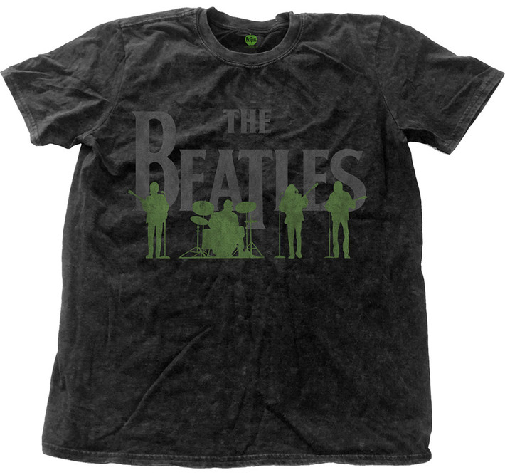 The Beatles 'Saville Row Line Up' Snow Wash T-Shirt