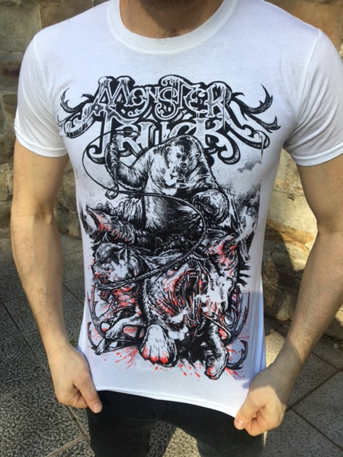 Monster Truck 'Bear & Wolves' T-Shirt