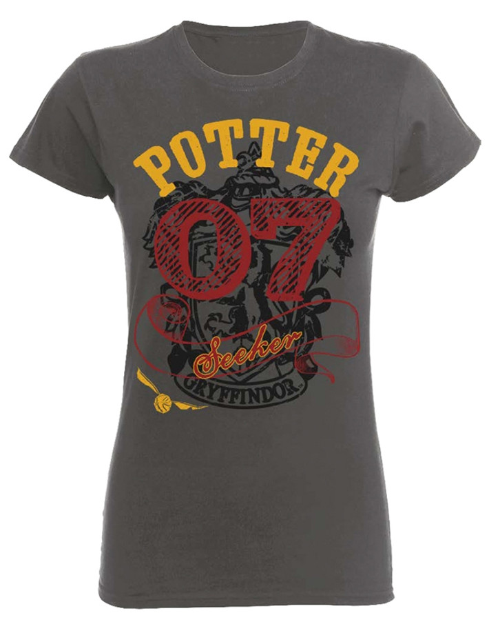 Harry Potter 'Potter Seeker' Womens Fitted T-Shirt