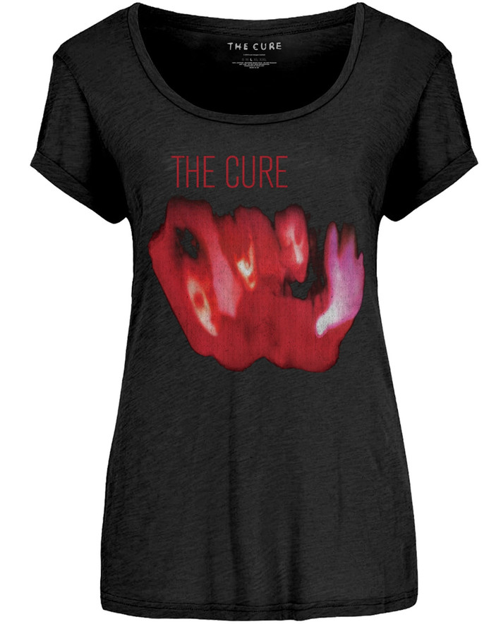 The Cure 'Pornography' Womens Fitted T-Shirt