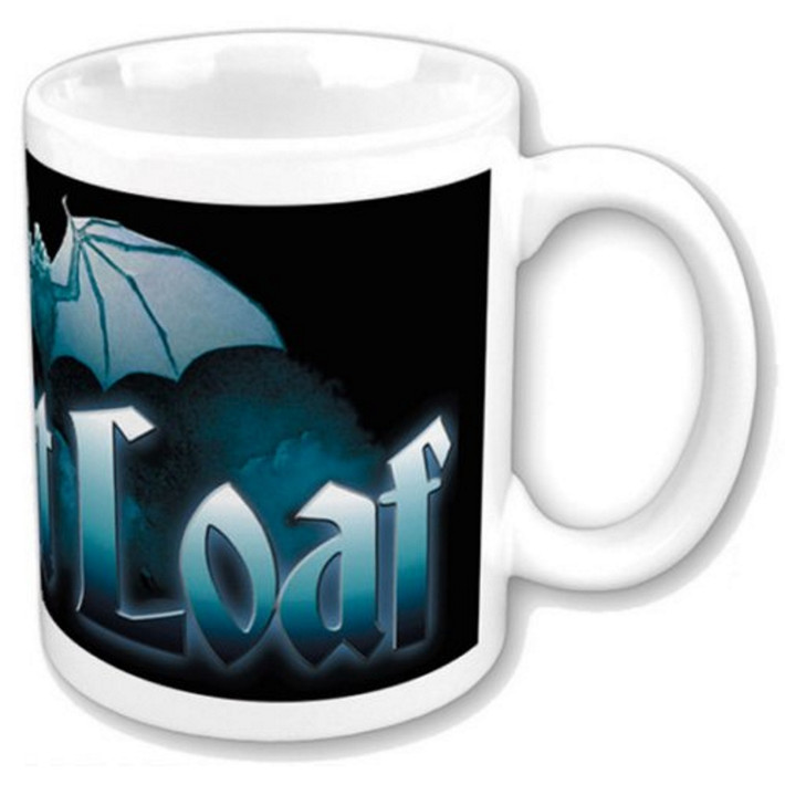 Meat Loaf 'Bat Out Of Hell Logo' Mug