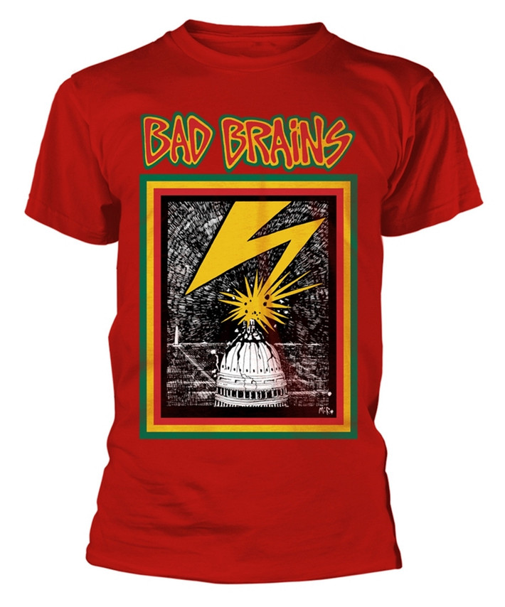 Bad Brains 'Bad Brains' (Red) T-Shirt