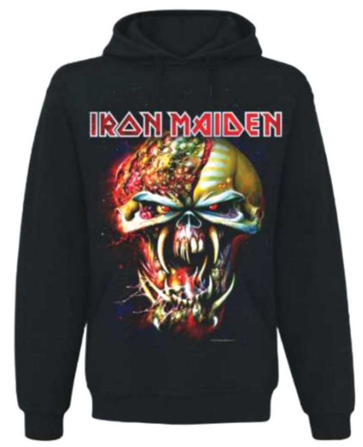 Iron Maiden 'Final Frontier Big Head' Pull Over Hoodie