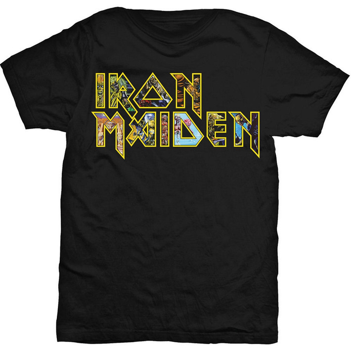 Iron Maiden 'Eddie Logo' T-Shirt
