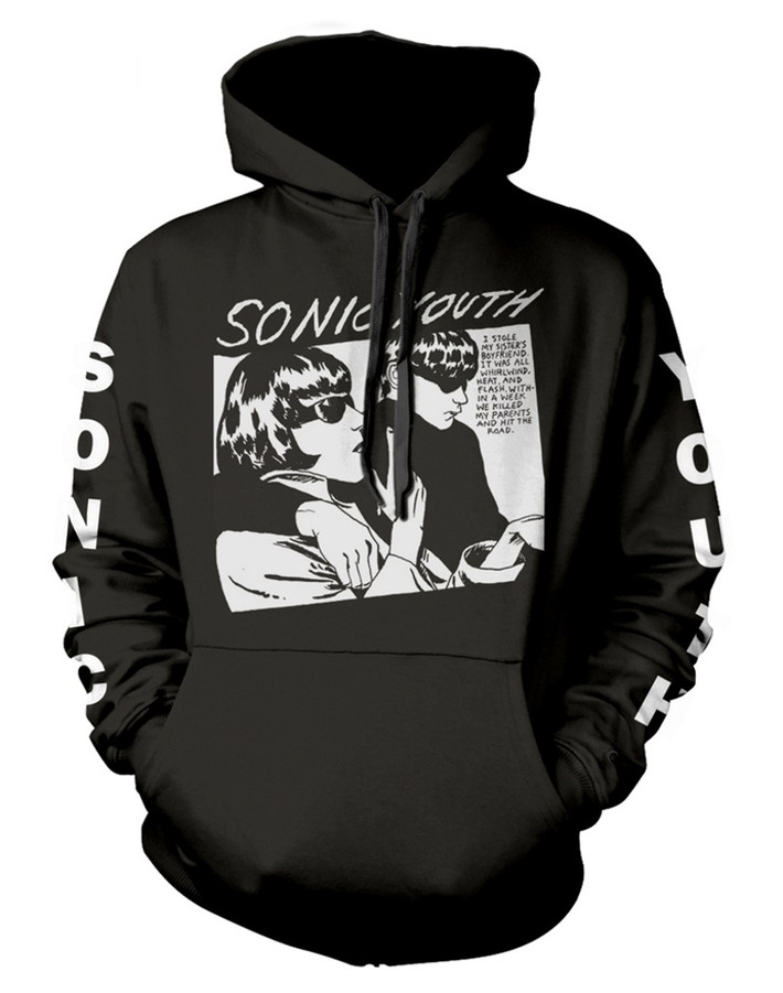Sonic Youth 'Goo Album Cover' Pull Over Hoodie