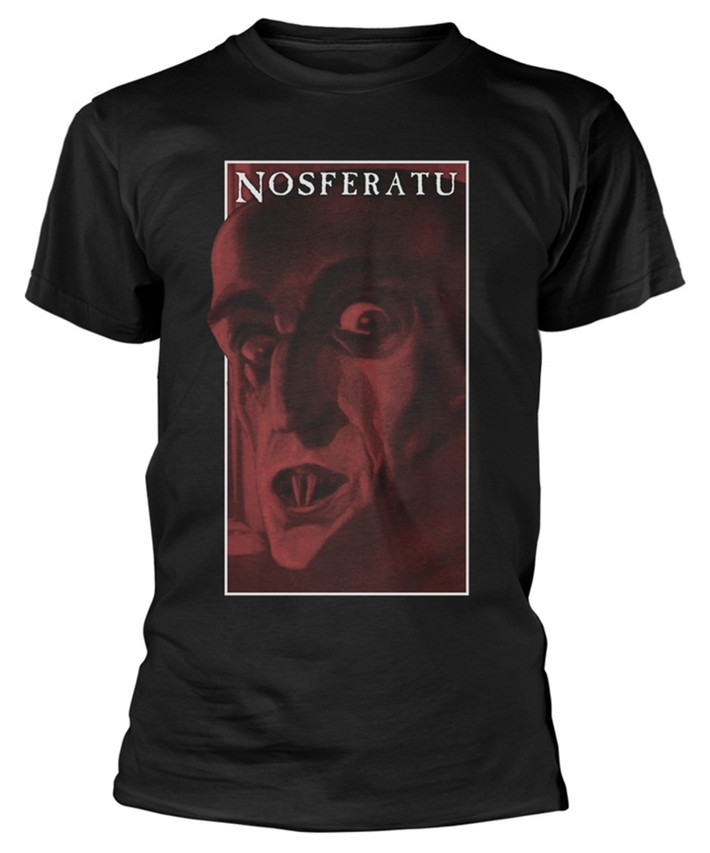 Plan 9 - Nosferatu 'Face Portrait' T-Shirt