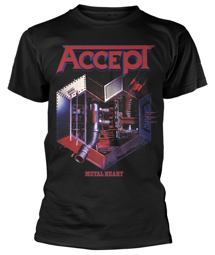 Accept 'Metal Heart' (Black) T-Shirt