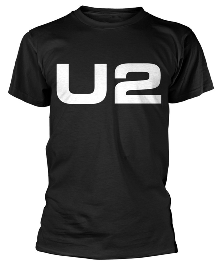 U2 'White Logo' T-Shirt