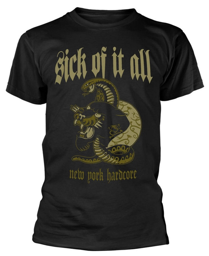 Sick Of It All 'Panther' (Black) T-Shirt