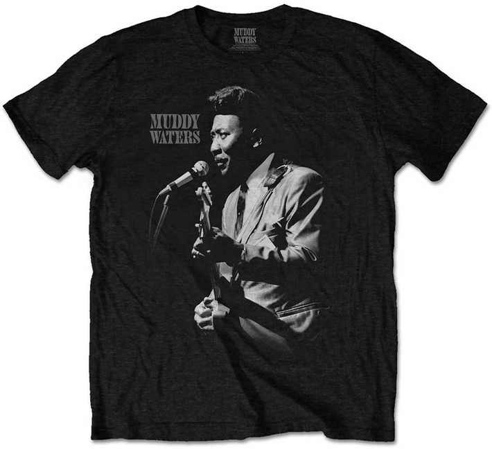 Muddy Waters 'Live On Mic' T-Shirt