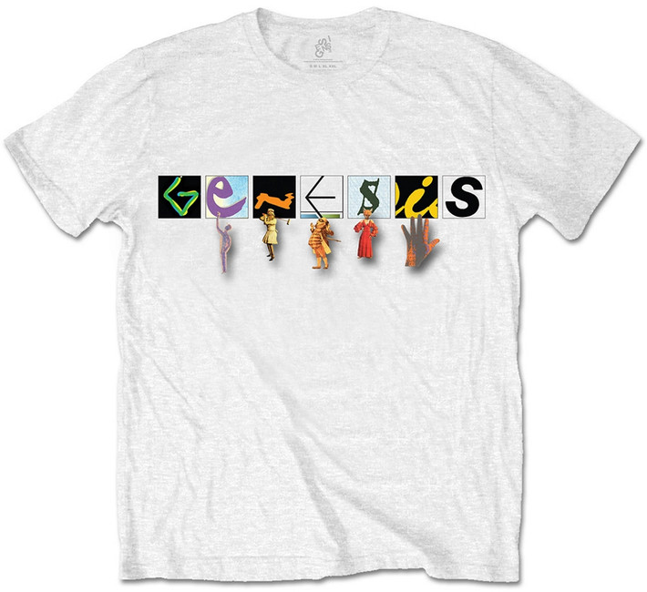 Genesis 'Characters Logo' T-Shirt