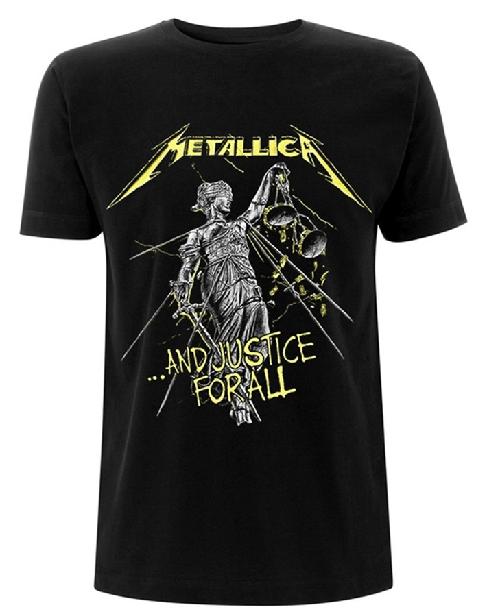 Metallica 'And Justice For All Tracks' T-Shirt