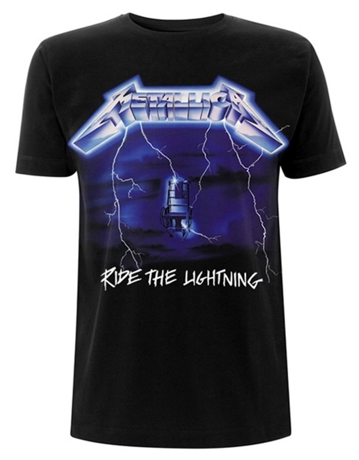 Metallica 'Ride The Lightning Tracks' T-Shirt