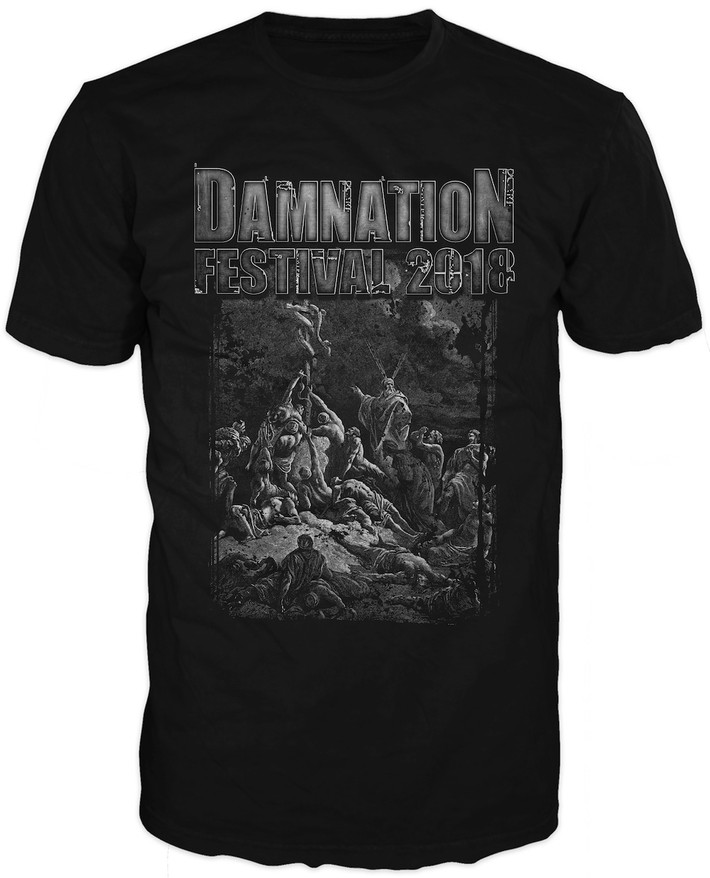 Damnation Festival 2018 'Serpent Cross' T-Shirt