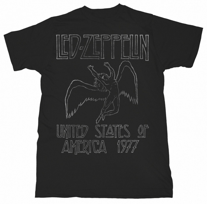 Led Zeppelin 'USA 1977' T-Shirt