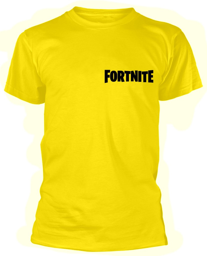 Fortnite 'Battle Star' Adults (Yellow) T-Shirt