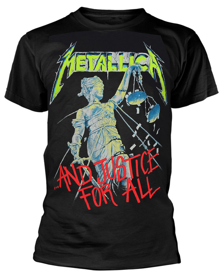 Metallica 'Hammer Of Justice For All' T-Shirt