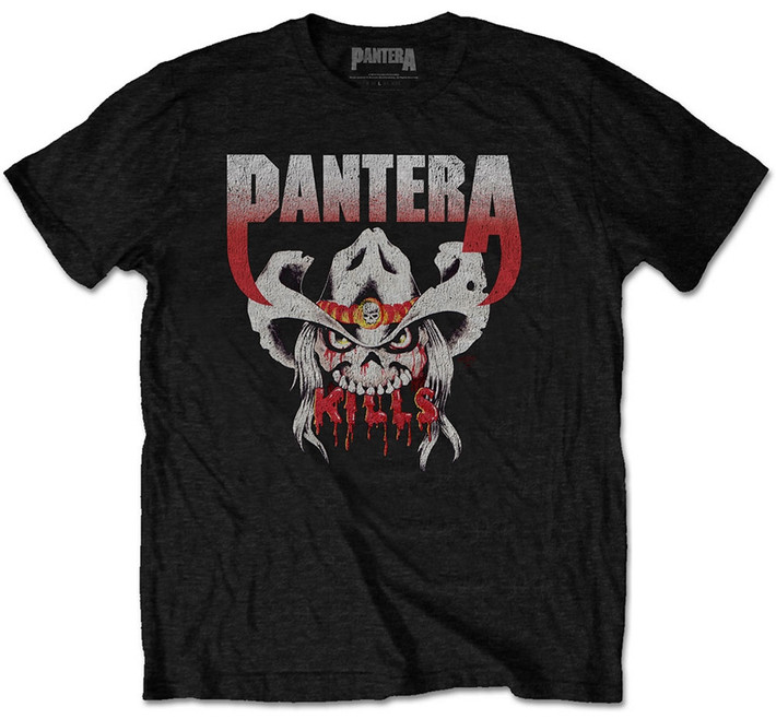 Pantera 'Kills Tour 1990' (Black) T-Shirt