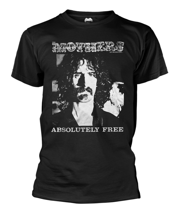 Frank Zappa 'Absolutely Free' (Black) T-Shirt