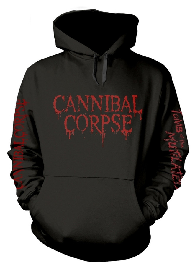 Cannibal Corpse 'Tomb Of The Mutilated Explicit' (Black) Pull Over Hoodie