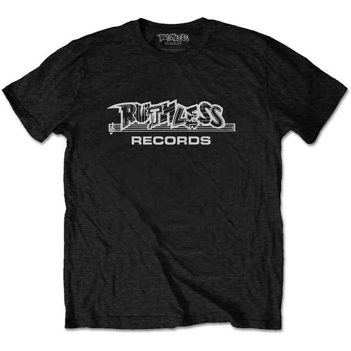 N.W.A 'Ruthless Records Logo' (Black) T-Shirt