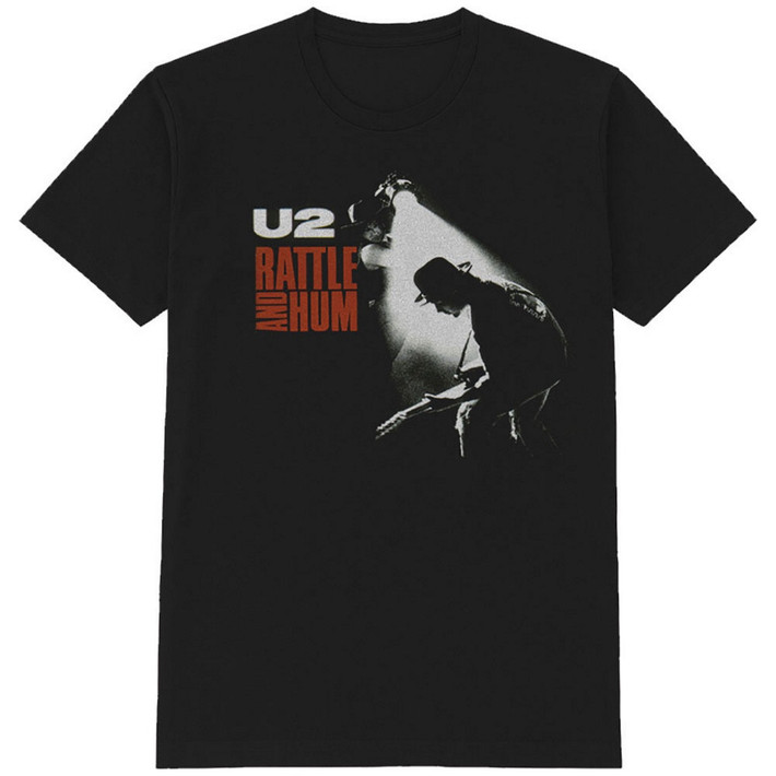 U2 'Rattle & Hum' (Black) T-Shirt