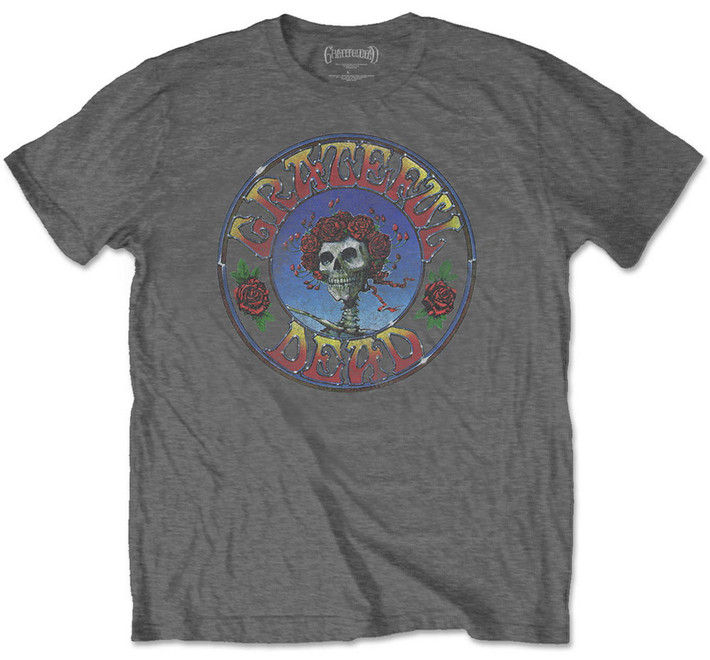 Grateful Dead 'Bertha Circle (Vintage Wash Grey) T-Shirt