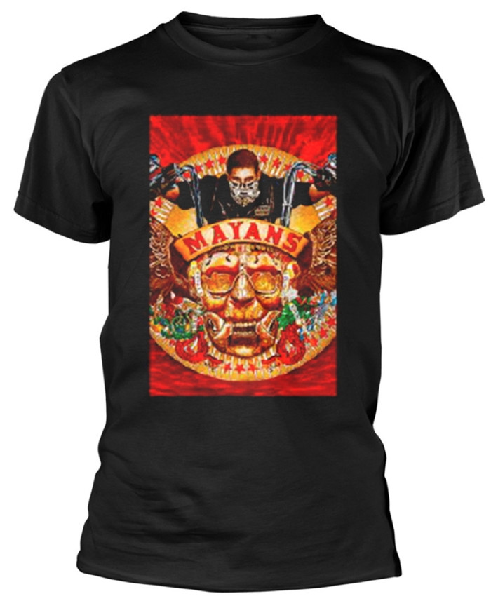Mayans M.C. 'Yepes Poster' (Black) T-Shirt
