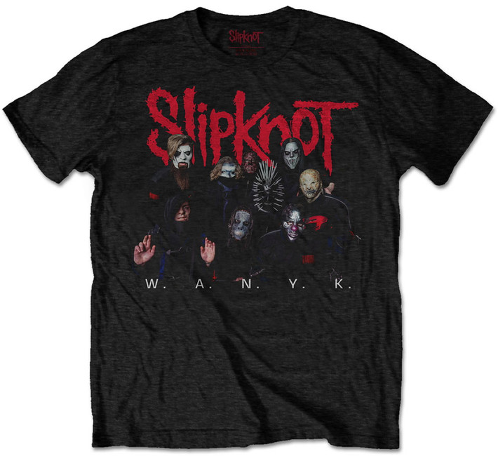 Slipknot 'WANYK Logo' (Black) T-Shirt