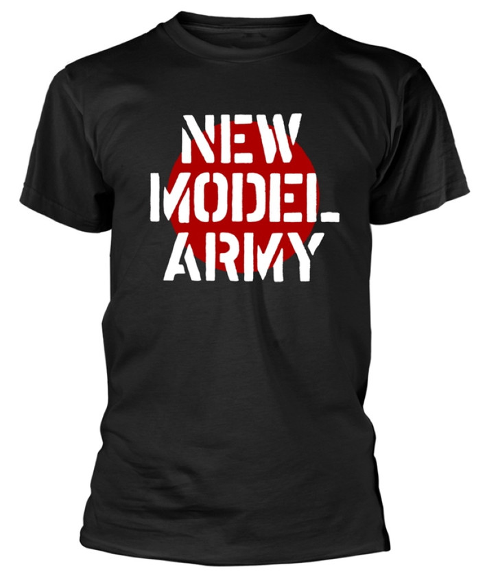 New Model Army 'Logo' (Black) T-Shirt