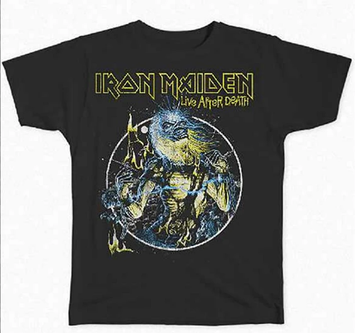 Iron Maiden 'Live After Death' (Black) T-Shirt