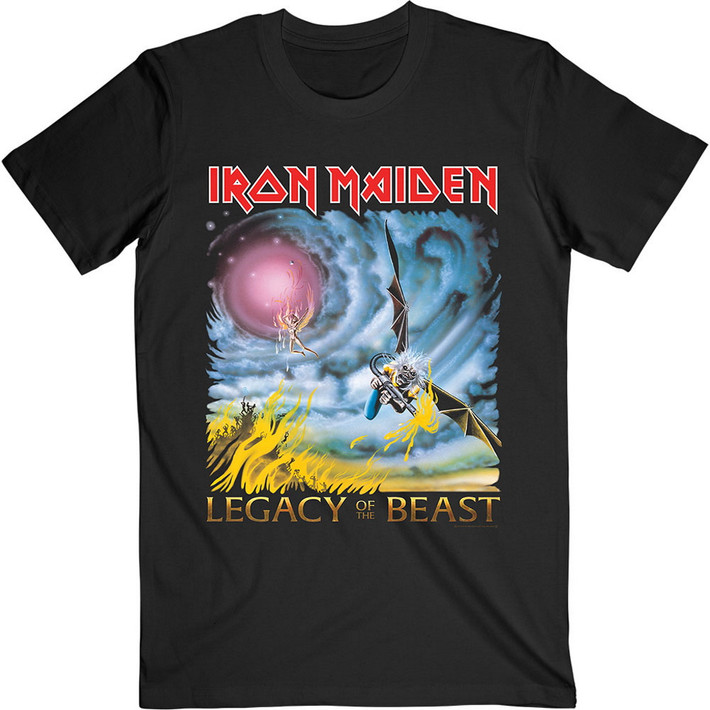 Iron Maiden 'The Flight Of Icarus' (Black) T-Shirt