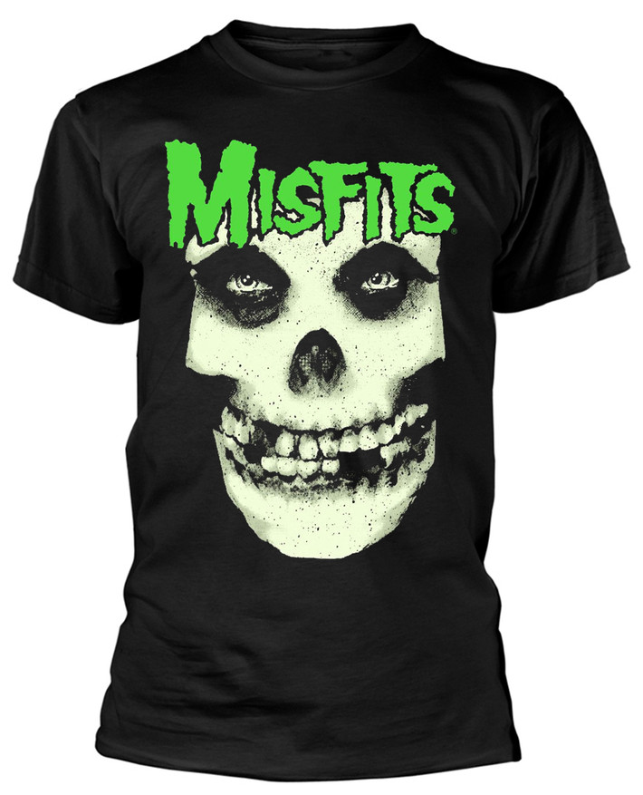 Misfits 'Jurek Skull' (Black) T-Shirt