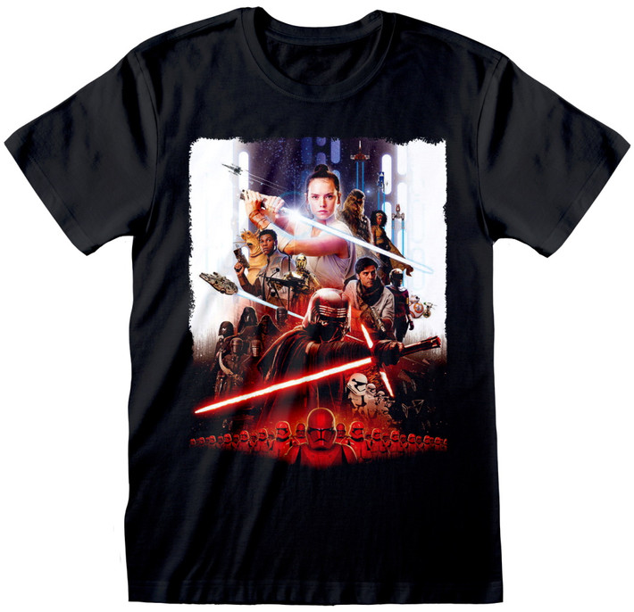 Star Wars IX 'Poster' (Black) T-Shirt