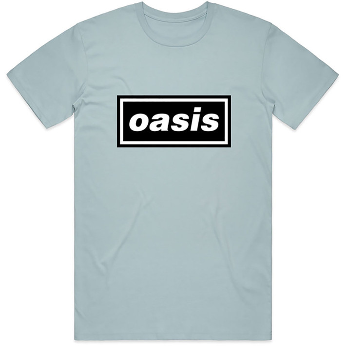 Oasis 'Classic Logo' (Blue) T-Shirt