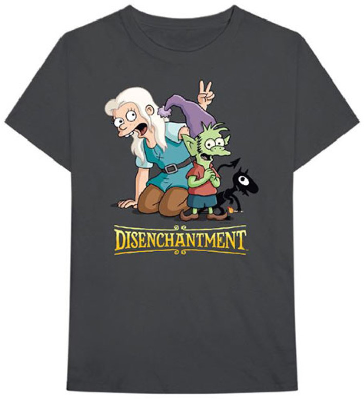 Disenchantment 'Group' (Grey) T-Shirt