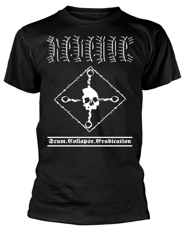 Revenge 'Scum Collapse Eradication' (Black) T-Shirt