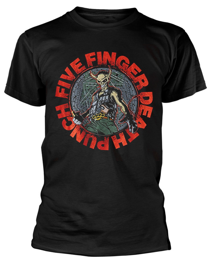 Five Finger Death Punch 'Seal Of Ameth' (Black) T-Shirt