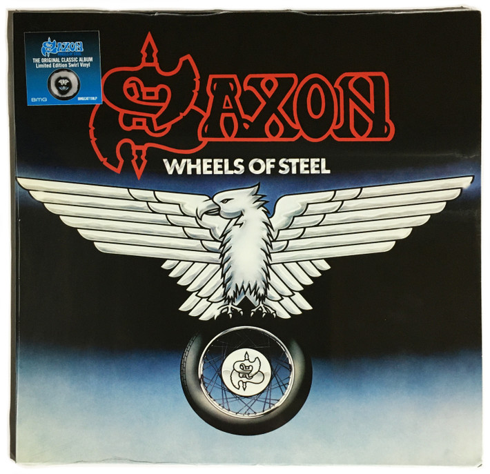 Saxon 'Wheels of Steel' Limited Edition Swirl LP Vinyl