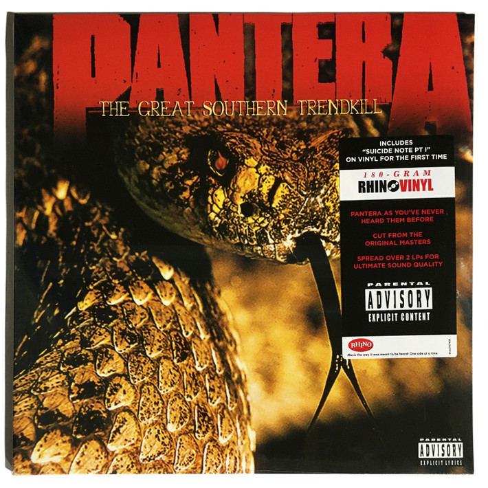 Pantera 'The Great Southern Trendkill' 180g Gatefold Sleeve DOUBLE LP Vinyl