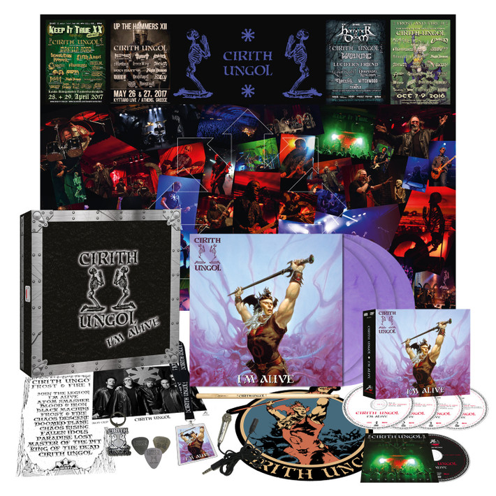 Cirith Ungol 'I'm Alive LIVE ALBUM' Limited Edition Box Set